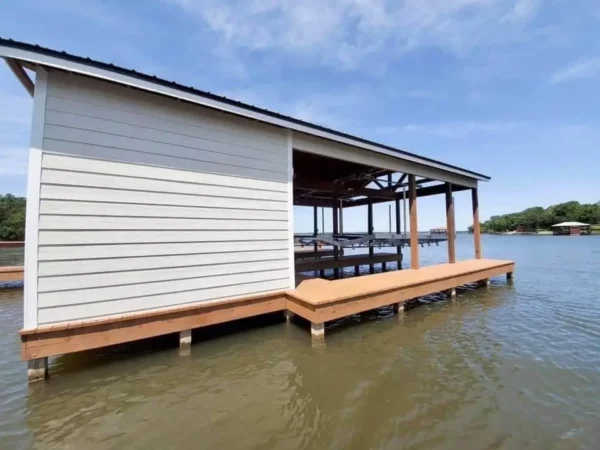 dock and boathouse Clearwater FL