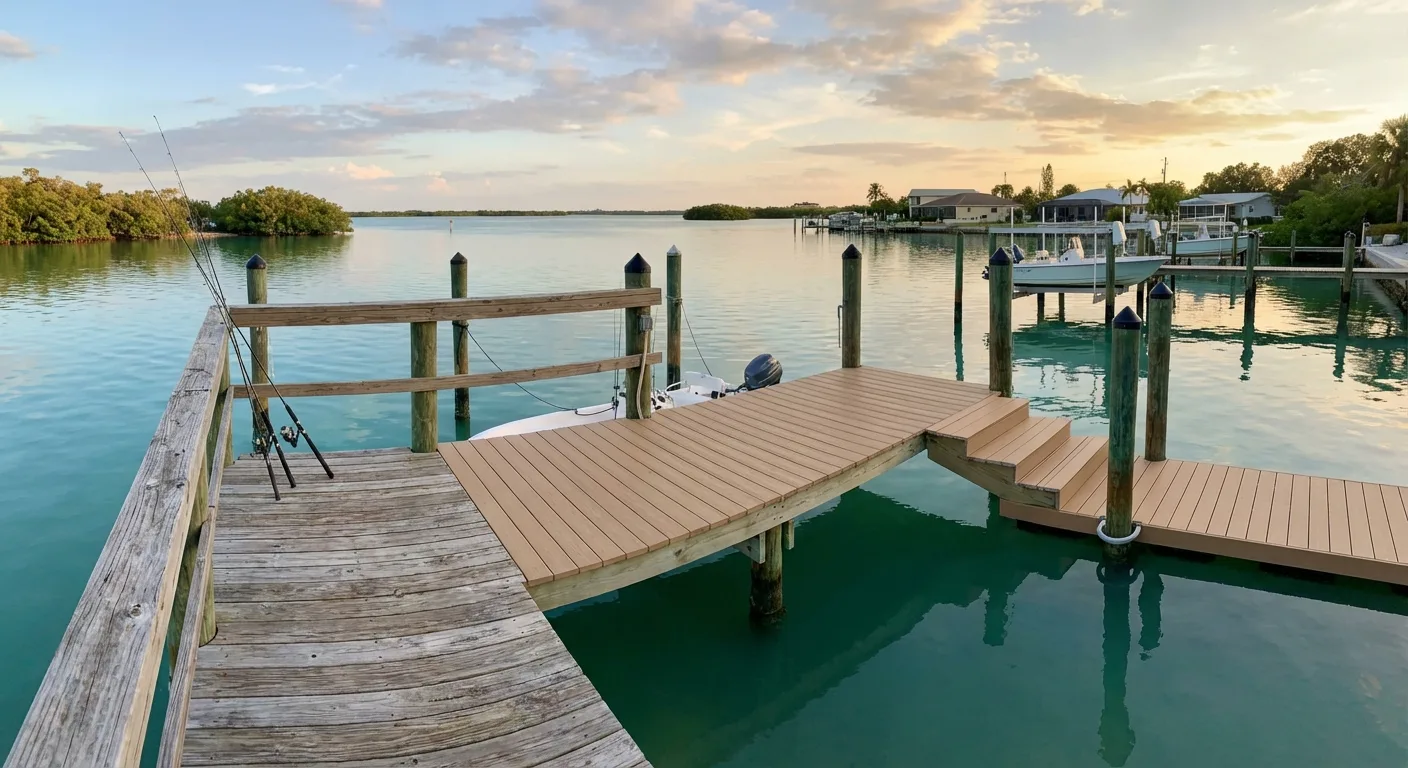 dock fishing pier Elfers FL