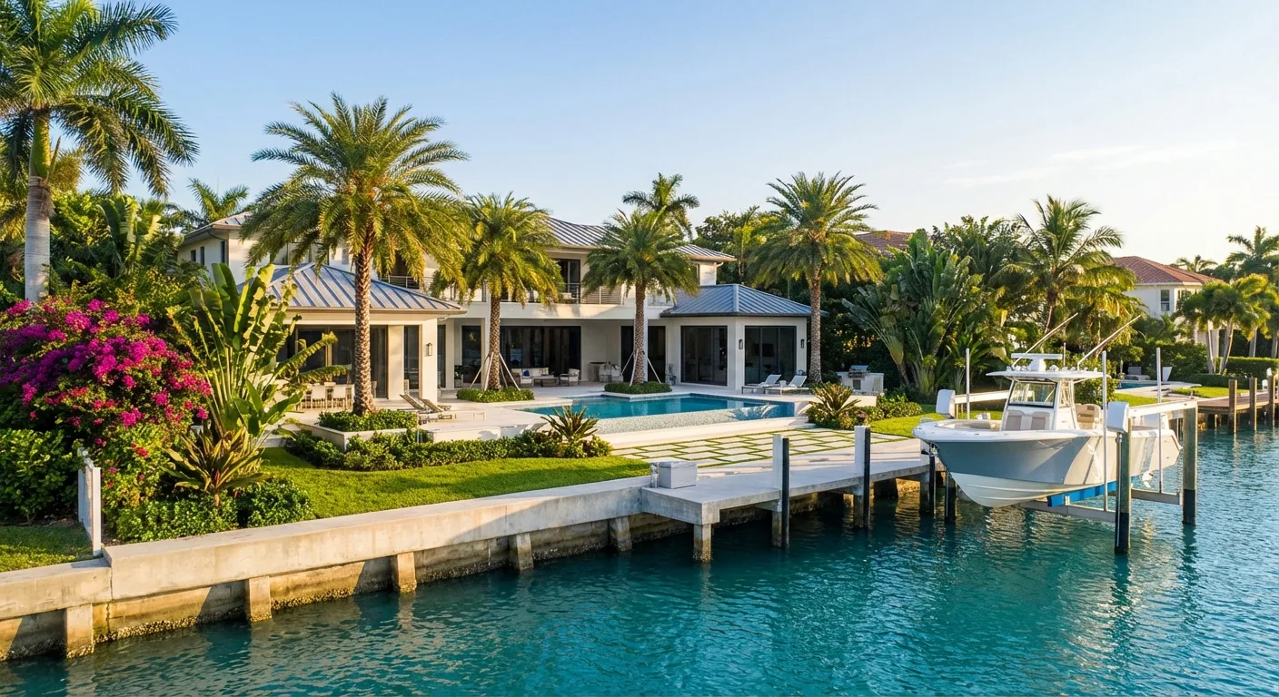 Waterfront dock Pasco County FL